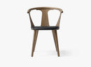 In Between Chair - SK2 - Smoked oiled oak w. black leather