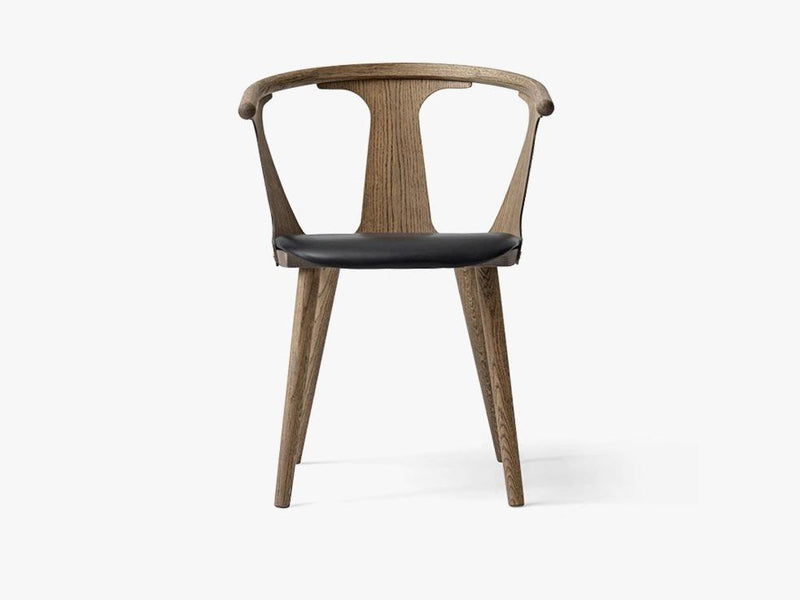 In Between Chair - SK2 - Smoked oiled oak w. black leather