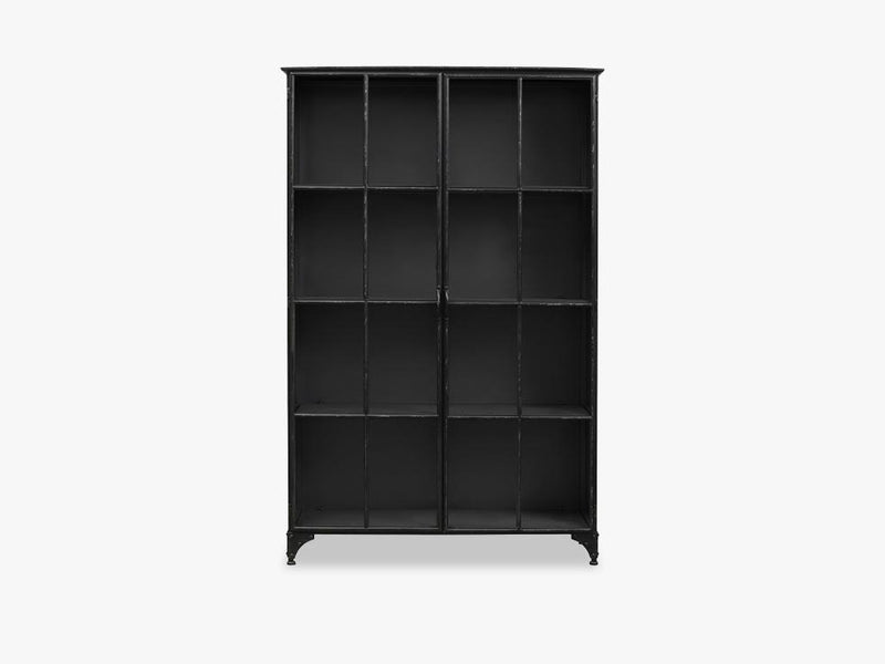 DOWNTOWN iron cabinet, black - small