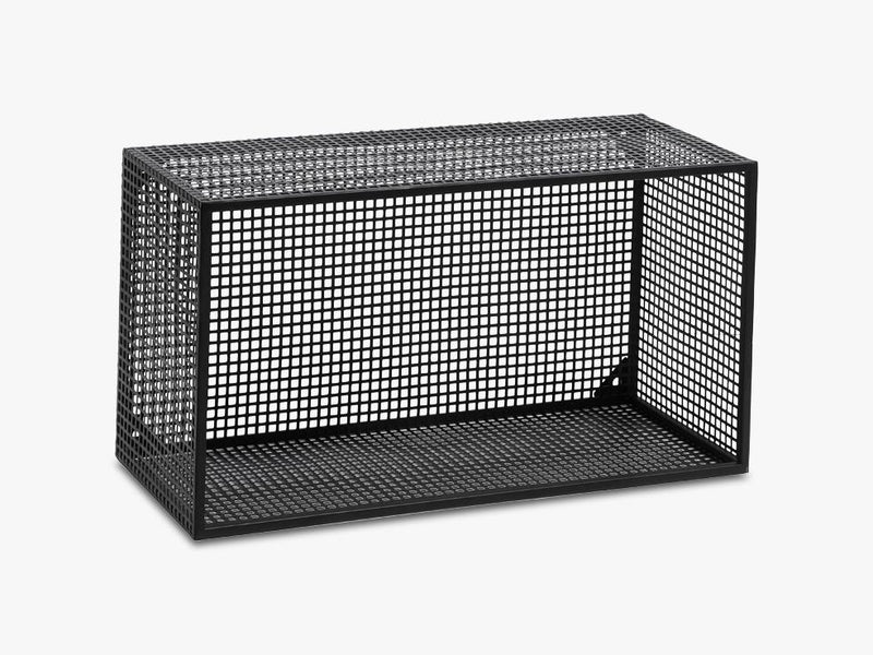 WIRE box for wall, black