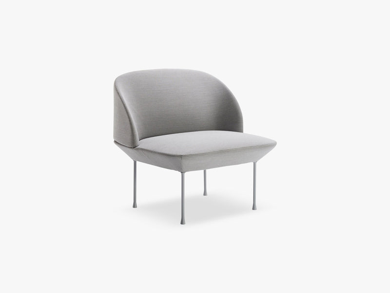 Oslo Lounge Chair / Lounge Chair, Steelcut 160 / Light Grey Legs