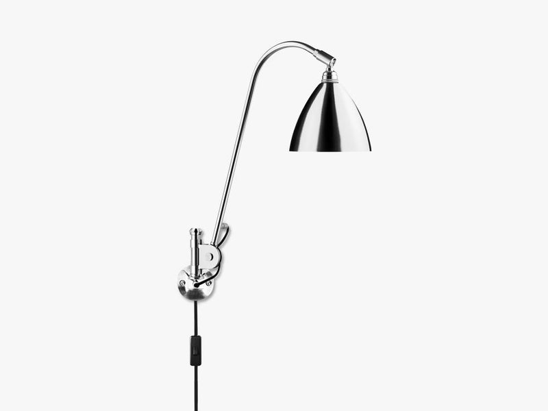 Bestlite BL6 Wall Lamp - Ø16 - Crome Base, All Crome