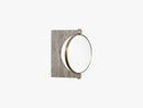 Pepe Marble Mirror Wall, Brass/Honed Br