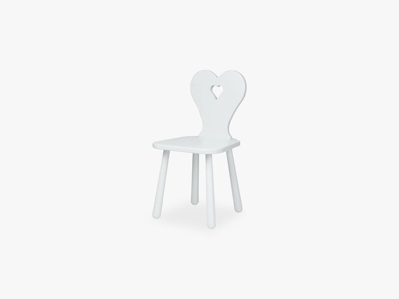 Heart Kids Chair, Classic Grey