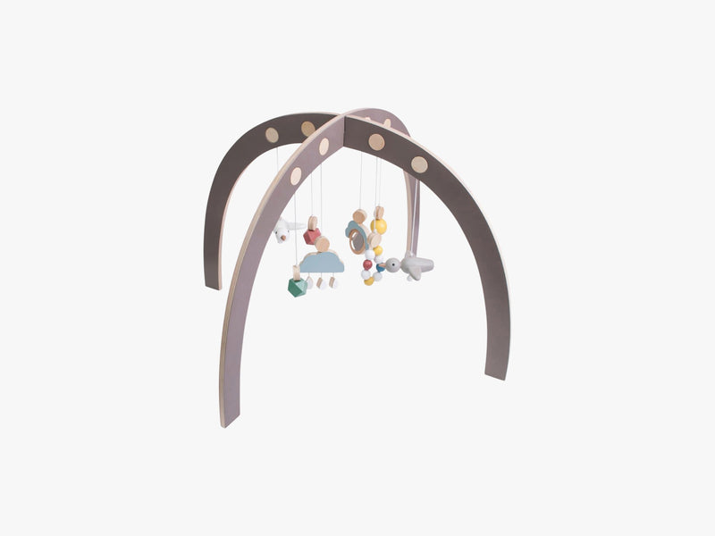 Aktivitetscenter - Baby gym, Warm Grey