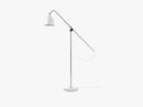 Bestlite BL4 Floor Lamp - Ø21 - Crome Base, Matt White