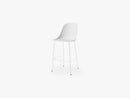 Harbour Side Chair - Bar, Light Grey Base/Light Grey Shell