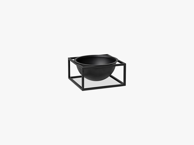 Kubus Bowl centerpiece small, black