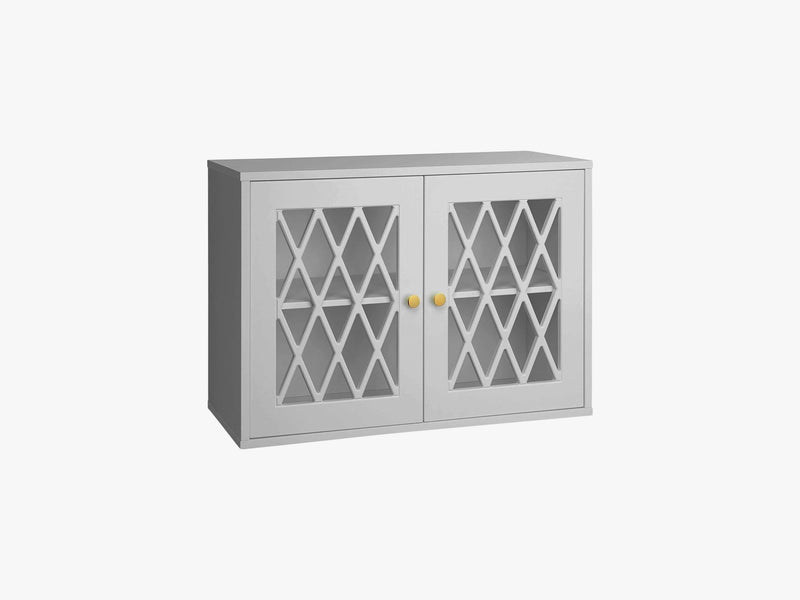 Harlequin Cabinet, Grey