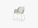 Breeze Stol, White Grey