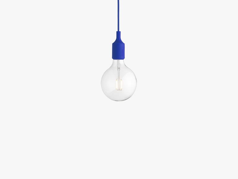 E27 Pendant Lamp, Blue