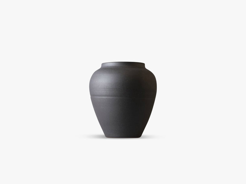 Boyhood Ceramic Pot - Small, Matt Dark