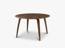 Komplot Dining Table, Round, Walnut
