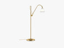 Bestlite BL3 Floor Lamp - Ø16 - Brass Base, Bone China