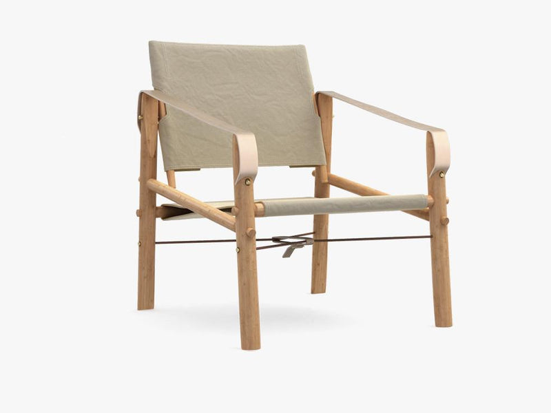 Nomad Chair, Natural linen canvas