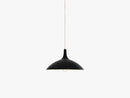 1965 Pendant - Brass base, Black shade