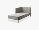 Connect Sofa - Chaiseloungemodul Højre, Taupe