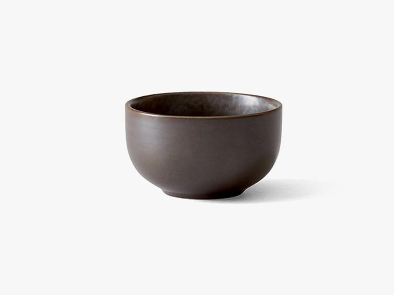 New Norm Bowl, Ø7,5 cm, Dark Glazed