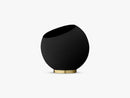 Globe flower pot large, Black