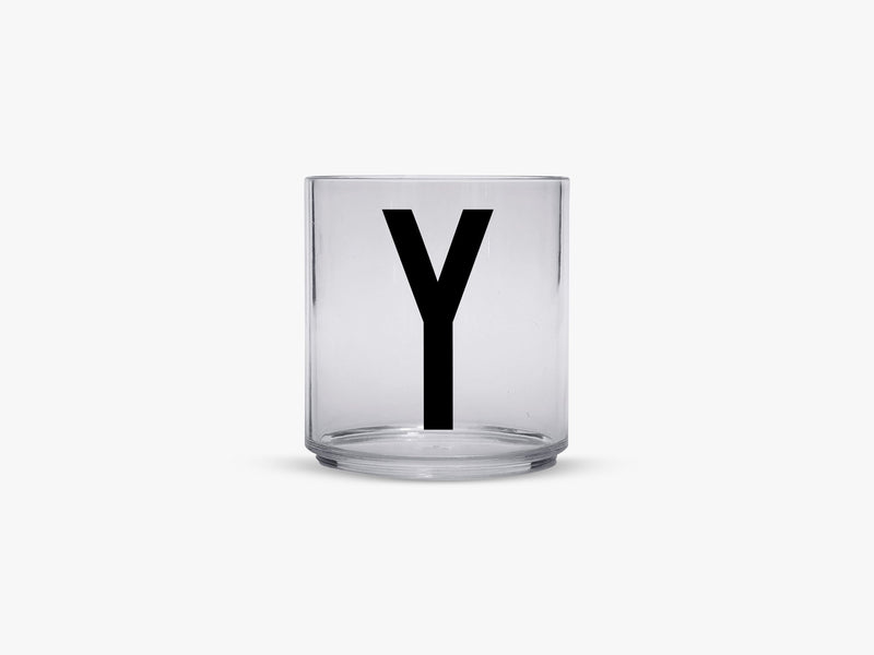 Kids personal drinking glas A-Z, Y