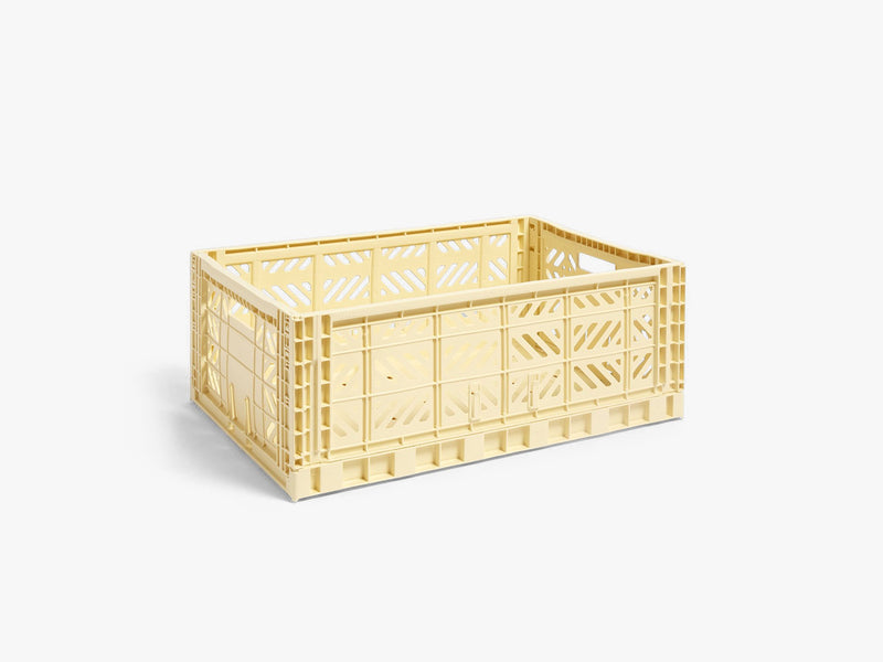 Colour Crate Large, Light Yellow