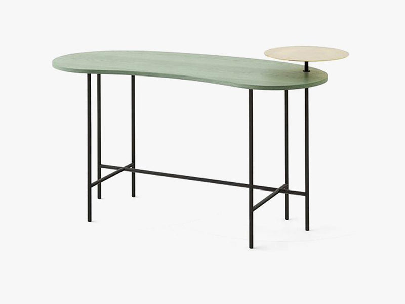 Palette Desk - JH9 - Grey green ash & brass