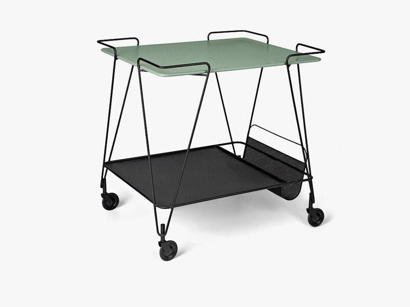 Matégot Trolley, Dusty Green