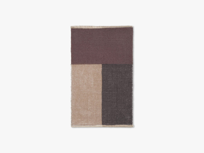 Pile Bathroom Mat, Brown