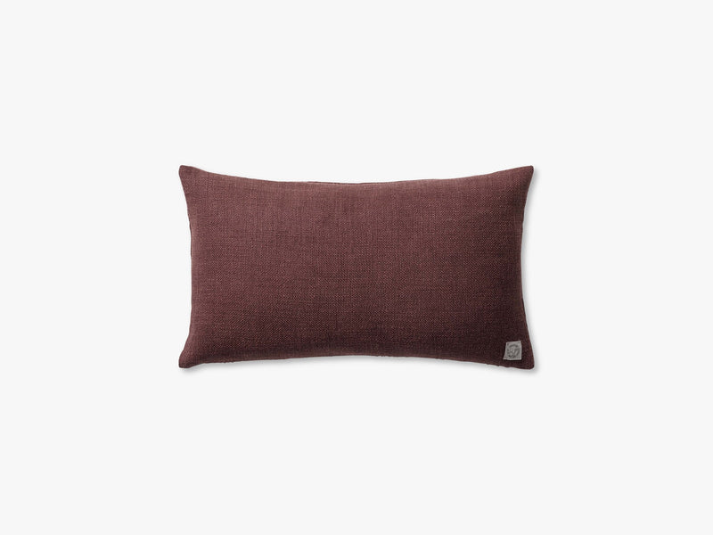 Collect Cushion SC27 - 30x50, Burgundy/Heavy Linen