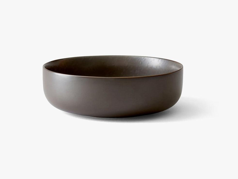 New Norm Bowl, Ø21,5 cm, Dark Glazed