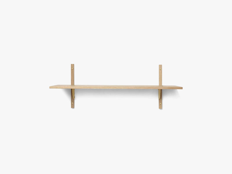 Sector Shelf S/W - Black Ash-Brass