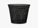 Matégot Flower Pot Ø21, Black