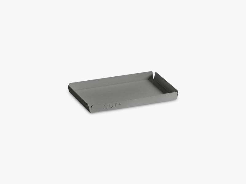 Nur Tray Small, Dark Grey