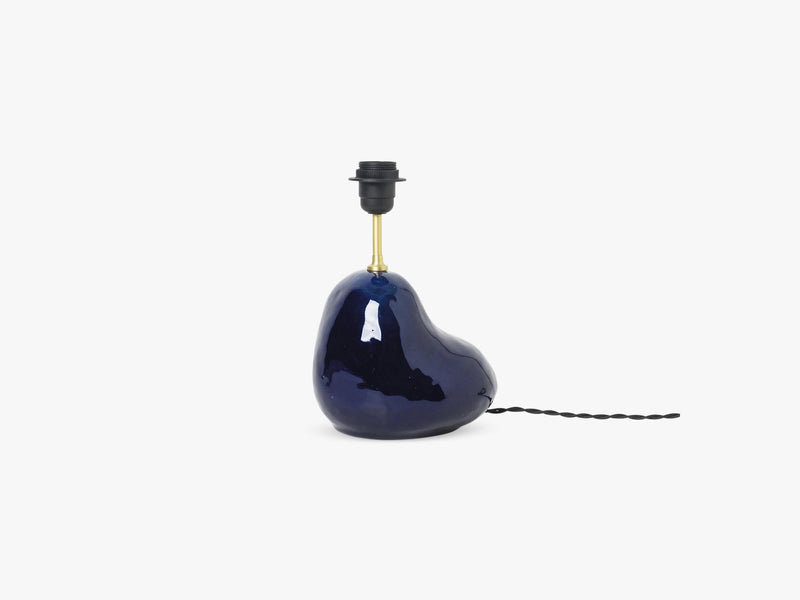 Hebe Lamp Base Small, Deep Blue