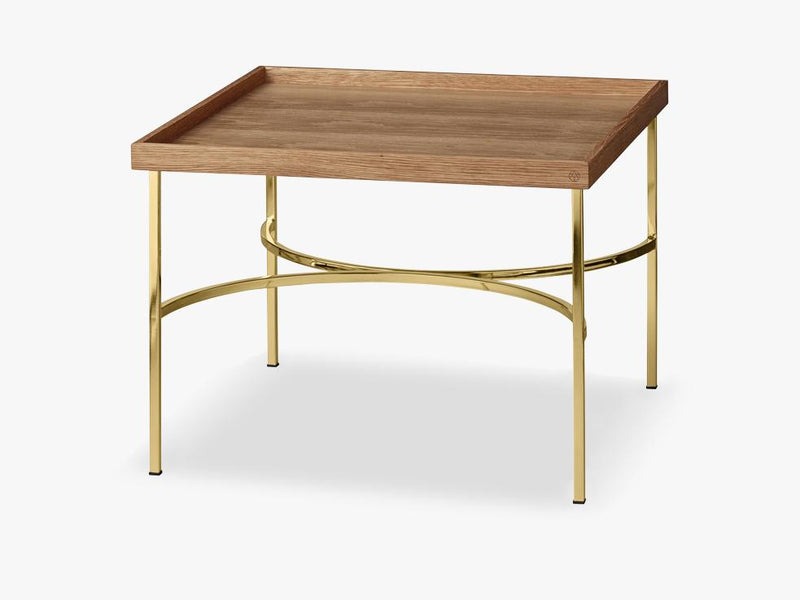 UNITY table, oak/gold