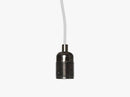 Frama E27 Pendant, Sort Chrom/Hvid