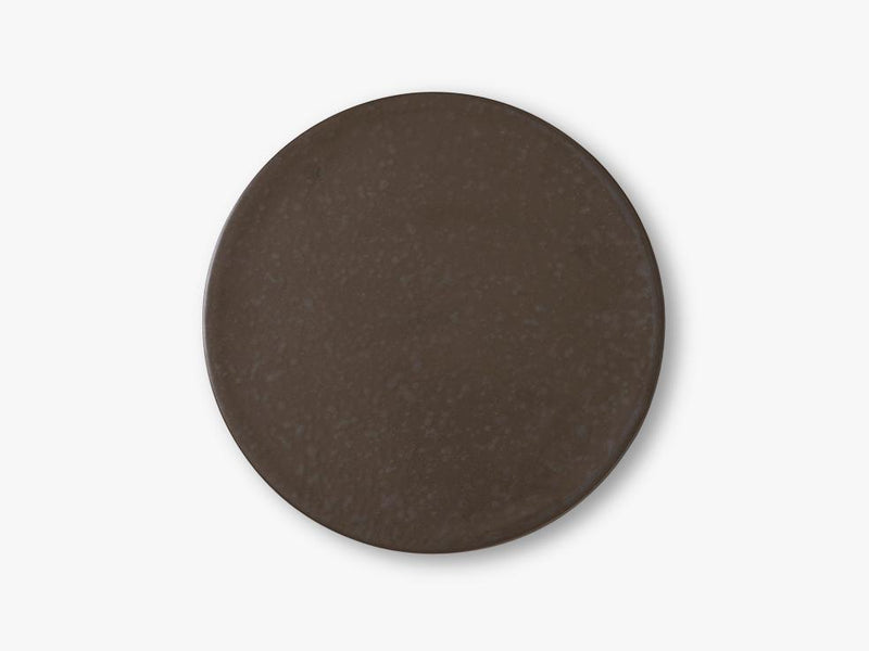 New Norm Plate/Lid, Ø21,5 cm, Dark Glazed