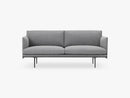 Outline Sofa - 2-Seater, Fiord 151