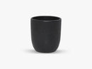 Aya Mug Small 6,5cm, matt rustic black