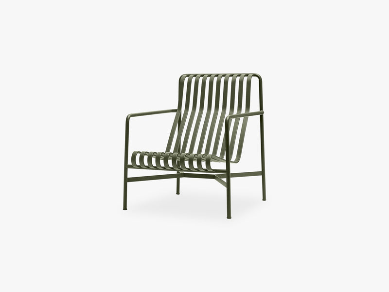 Palissade Lounge Chair - High, Olive