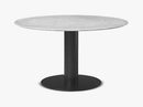 GUBI 2.0, Round 150Ø, White Marble