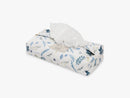 Wet Wipe Cover, Pressed Leaves Blue