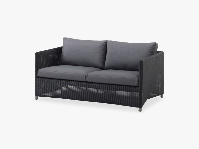 Diamond 2-Pers Sofa, Graphite