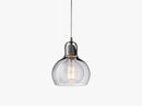Mega Bulb Pendant - SR2, Silver w clear cable