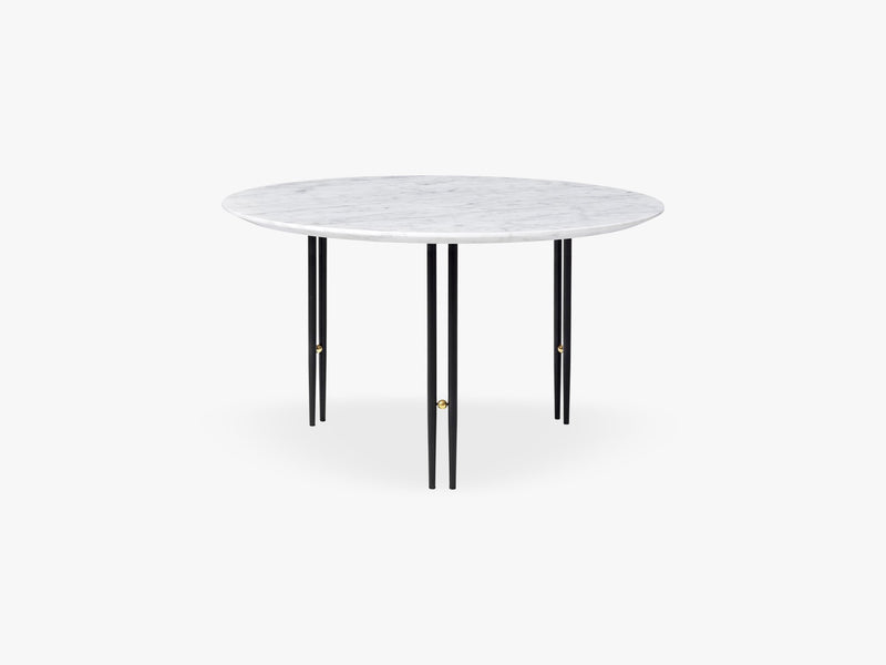 IOI Coffee Table - Ø70, Black/White Marble