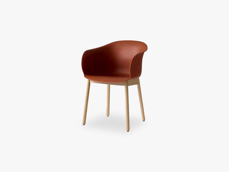 Elefy Chair JH30 Copper Brown, Oak base