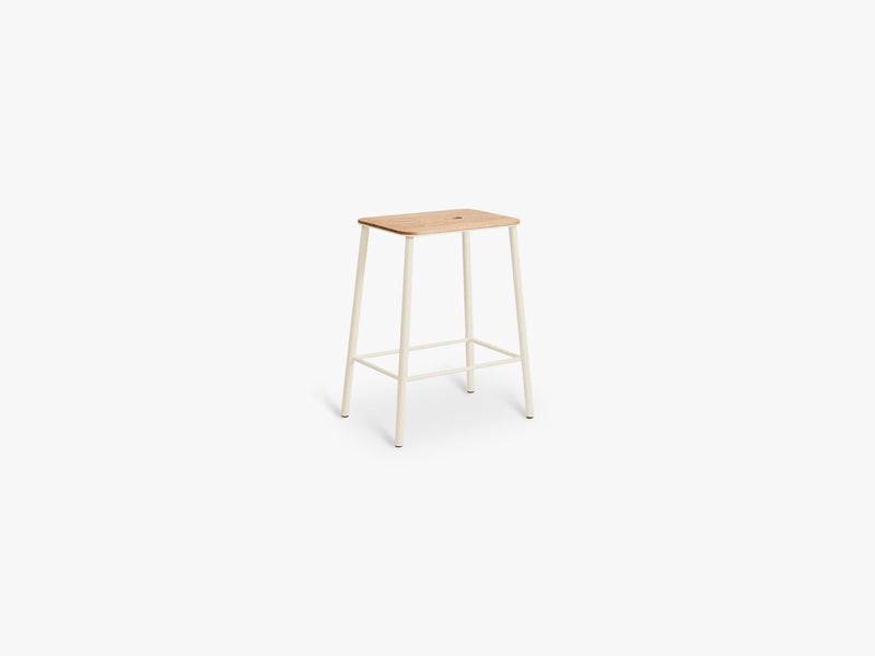 Adam Stool H50, Oak / Sand