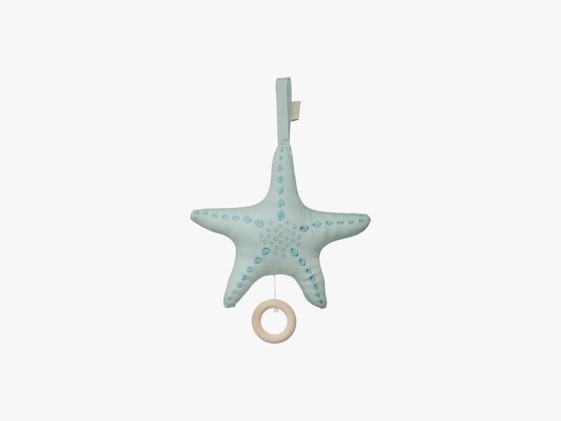 Music Mobile Starfish, Sea Green