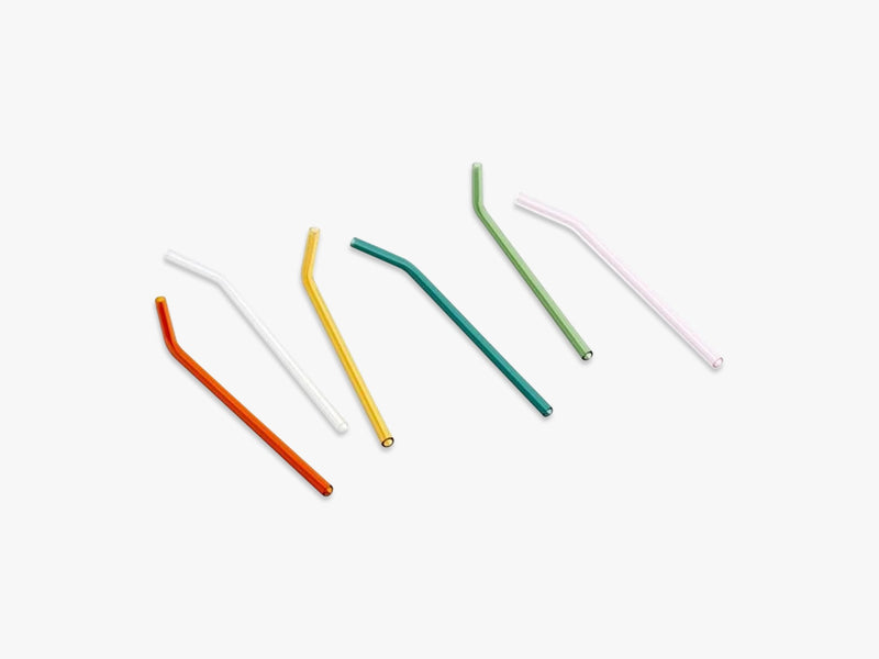 Sip Straws 6 pcs, Smooth