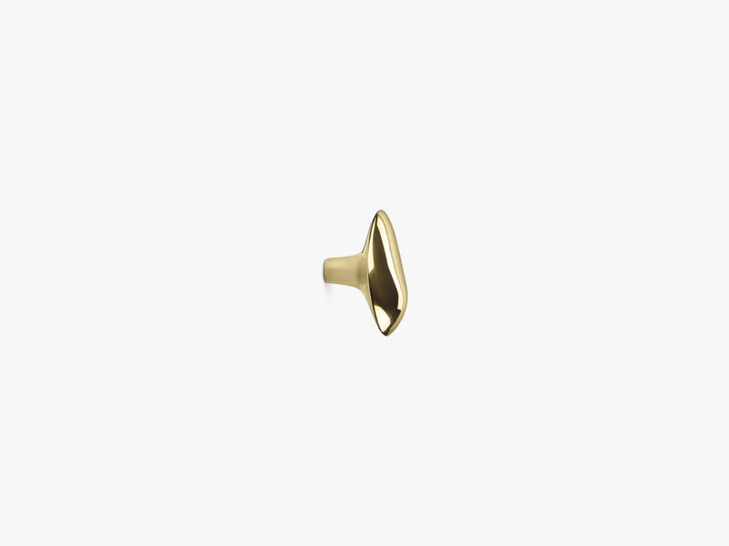 Chanterelle Hook - Brass